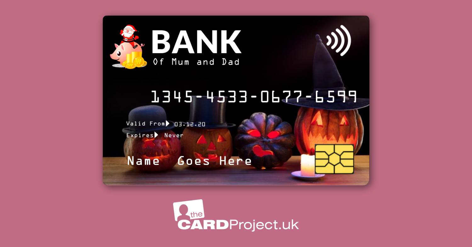 Halloween Pumpkin Credit Card